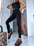 Melnos džinsinės kelnės "DAILY LOOK" XJ130